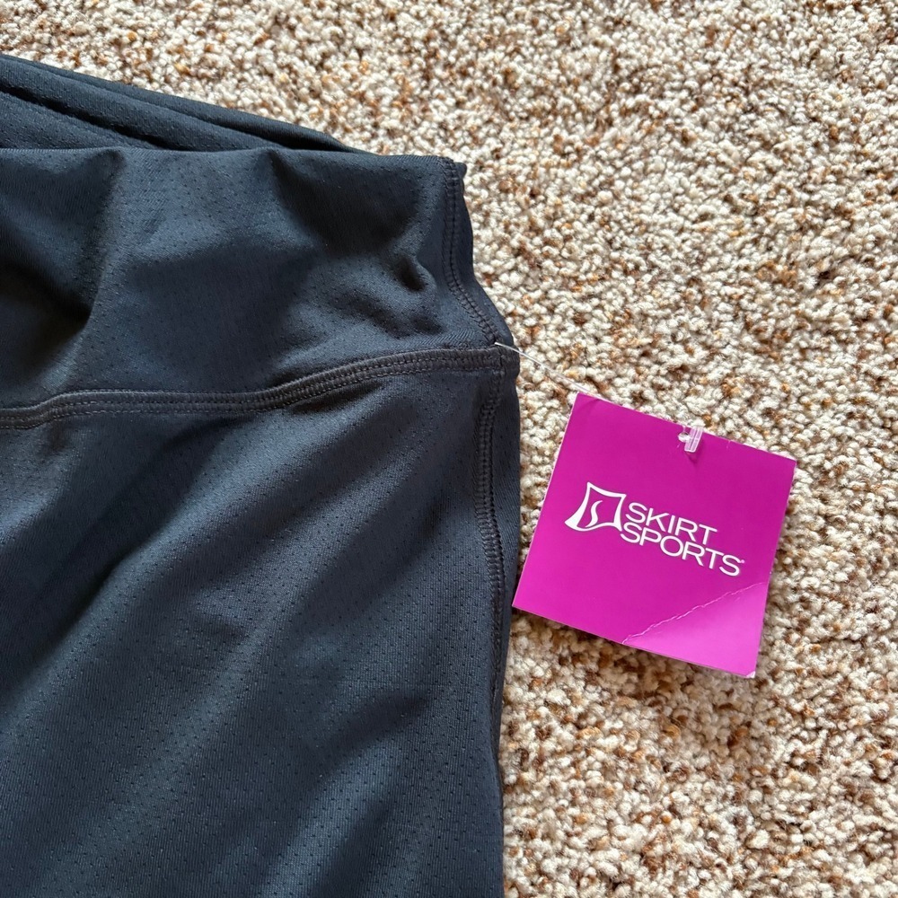 New! Skirt Sports Lotta Breeze Capri Skirt Women 1X Black Activewear Running - Picture 3 of 15